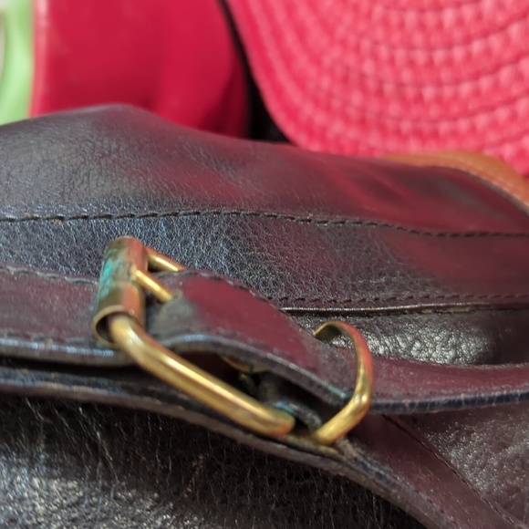 Marella Leather Bucket Bag - Picture 5 of 7